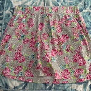 Pebble Beach Pink and Green Skort